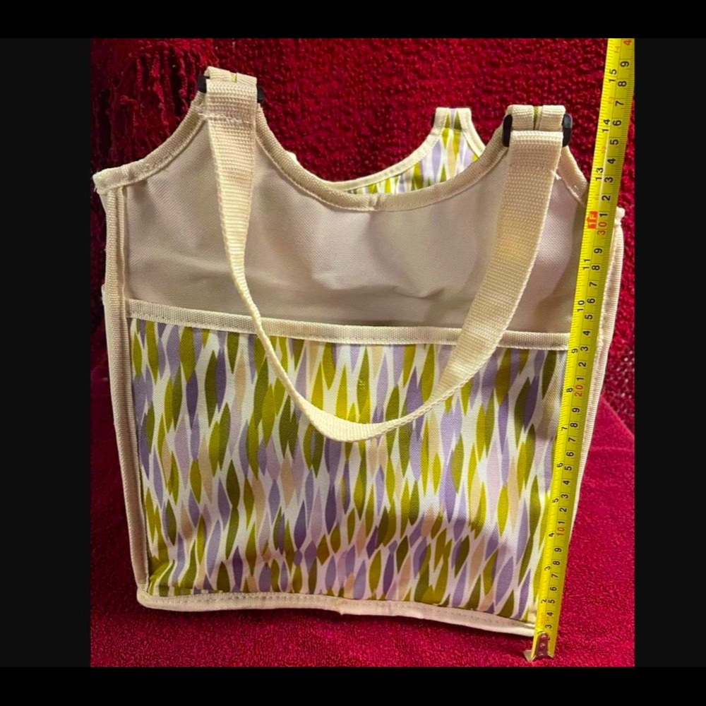 Universal canvas organizer tote/grooming bag